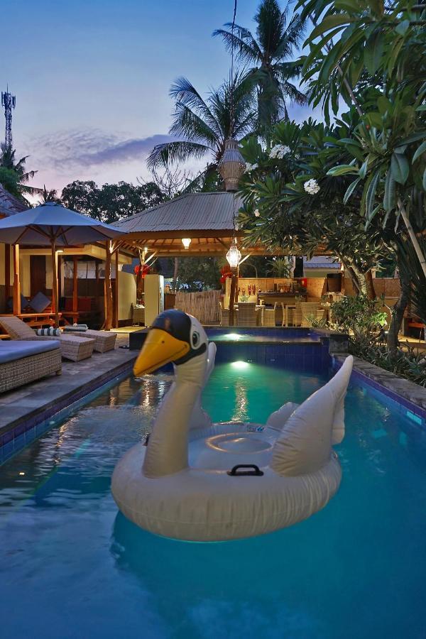 Sari Gili Bungalow กิลิไอร์ ภายนอก รูปภาพ