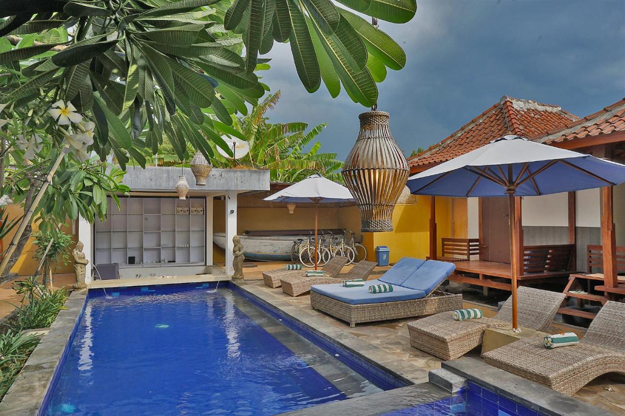Sari Gili Bungalow กิลิไอร์ ภายนอก รูปภาพ