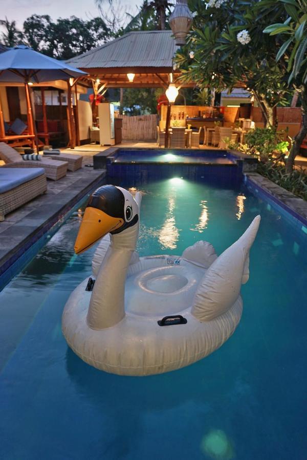 Sari Gili Bungalow กิลิไอร์ ภายนอก รูปภาพ