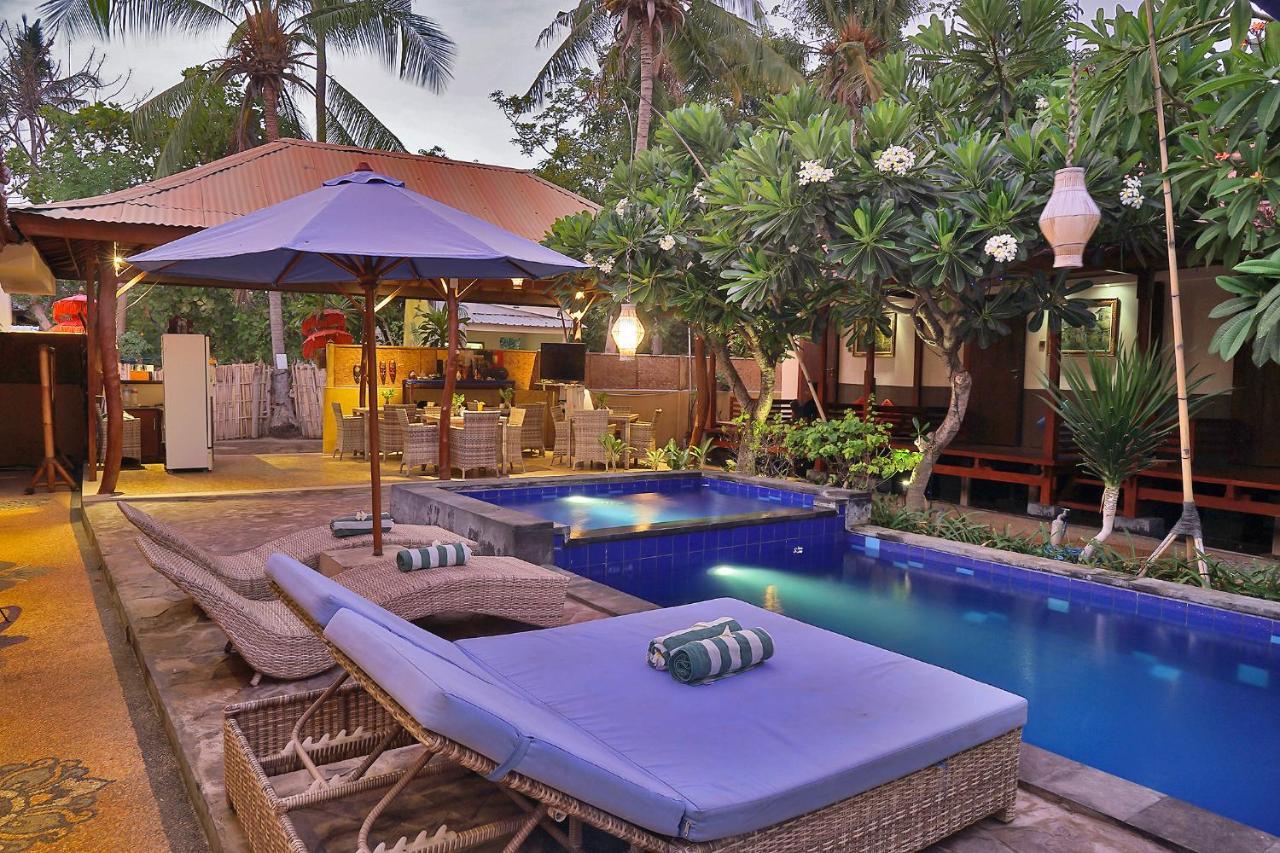 Sari Gili Bungalow กิลิไอร์ ภายนอก รูปภาพ