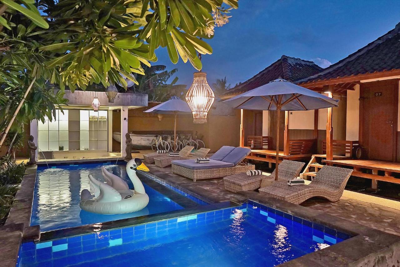 Sari Gili Bungalow กิลิไอร์ ภายนอก รูปภาพ