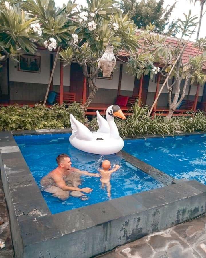 Sari Gili Bungalow กิลิไอร์ ภายนอก รูปภาพ